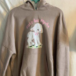 Edikted, Size small, tan hoodie